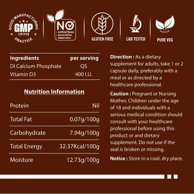 Cal-D | Calcium + Vitamin D3