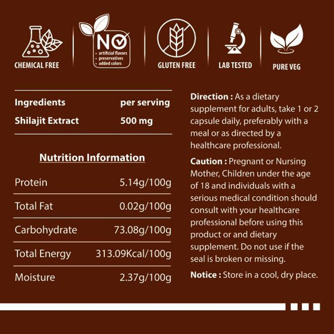Shilajit For Men & Women
