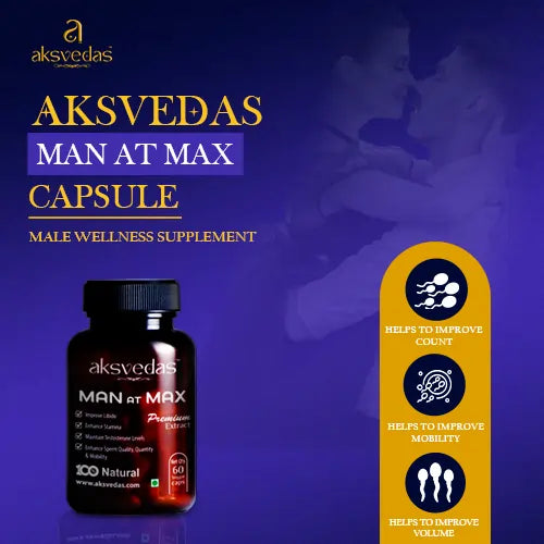 Man At Max Performance Booster | Energy Booster For Men