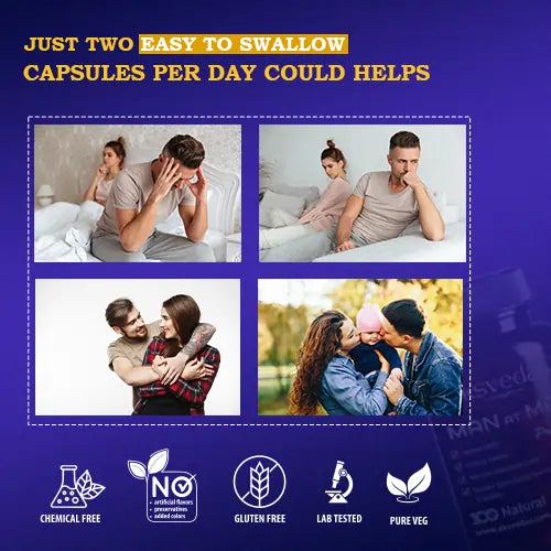 Man At Max Performance Booster | Energy Booster For Men