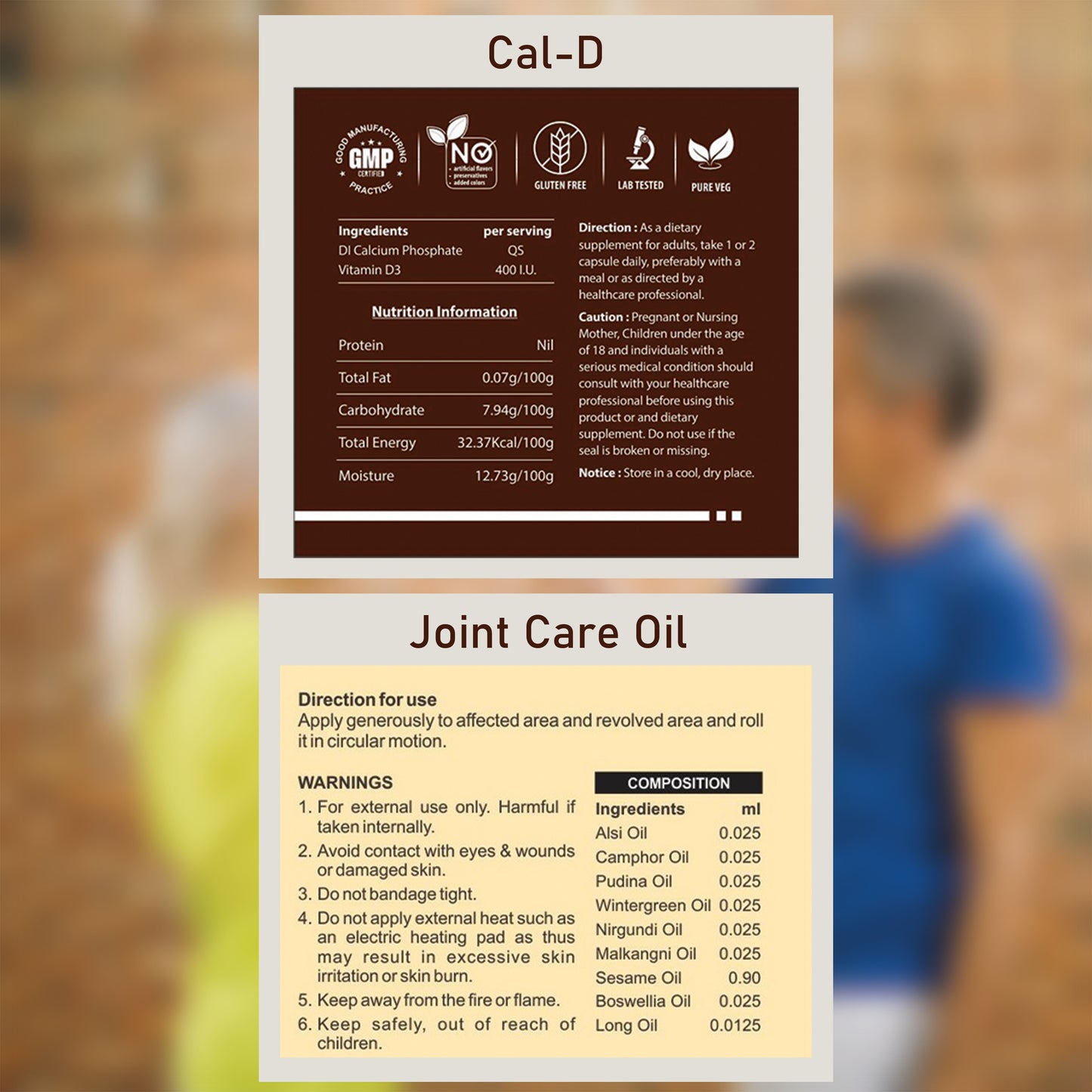 BonesBoon Health Kit | Cal-D + Joint Care Oil