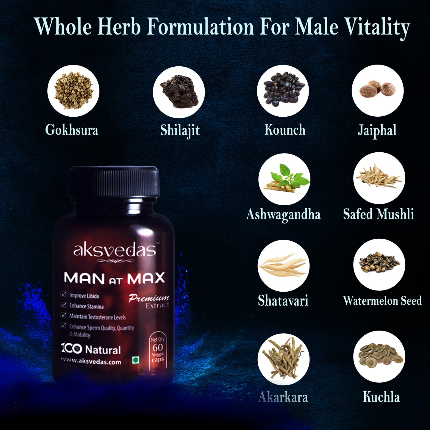 Man At Max Performance Booster | Energy Booster For Men