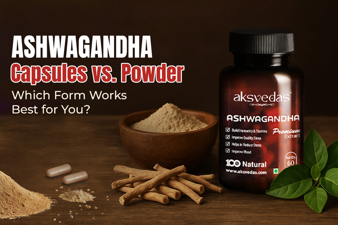 Ashwagandha Capsules and Powder