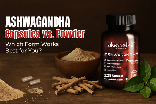 Ashwagandha Capsules and Powder