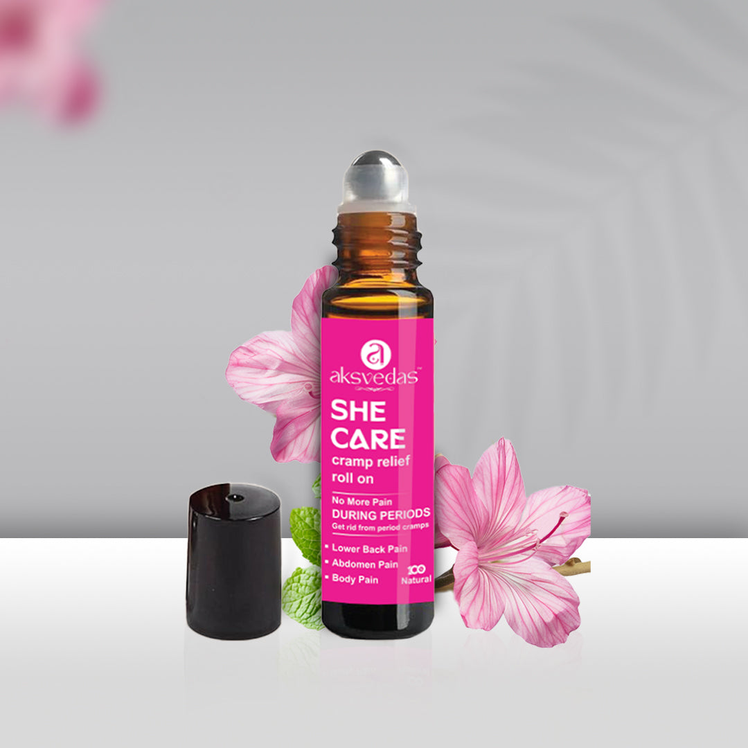 She Care | Periods Pain Relief Roll On | 2 x 10ml