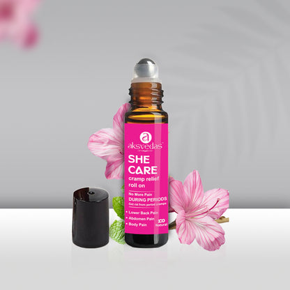 She Care | Periods Pain Relief Roll On | 2 x 10ml