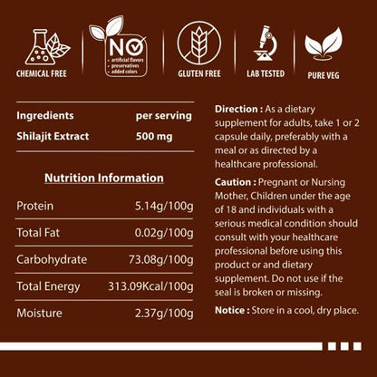 Shilajit For Men & Women