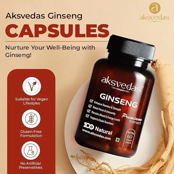 Ginseng Capsule For Men & Women
